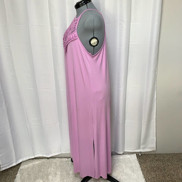 Three Bird Nest Cecily Crochet High Neck Maxi Dress - Picture 2 of 10